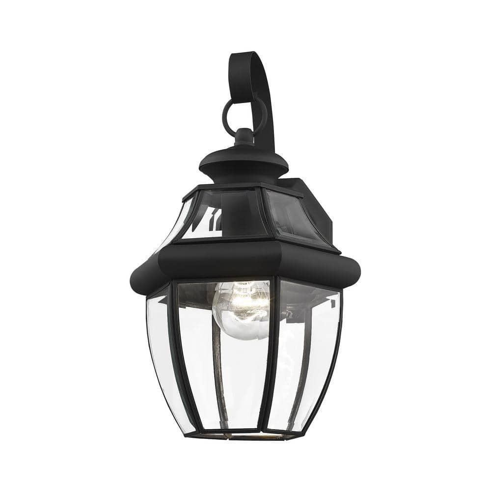 Livex Lighting Monterey 1 - Light Wall Light in  Black
