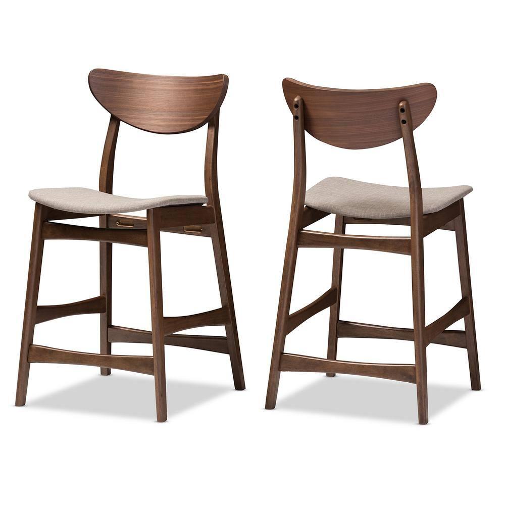 Latina Upholstered 17.55'' Counter Stool