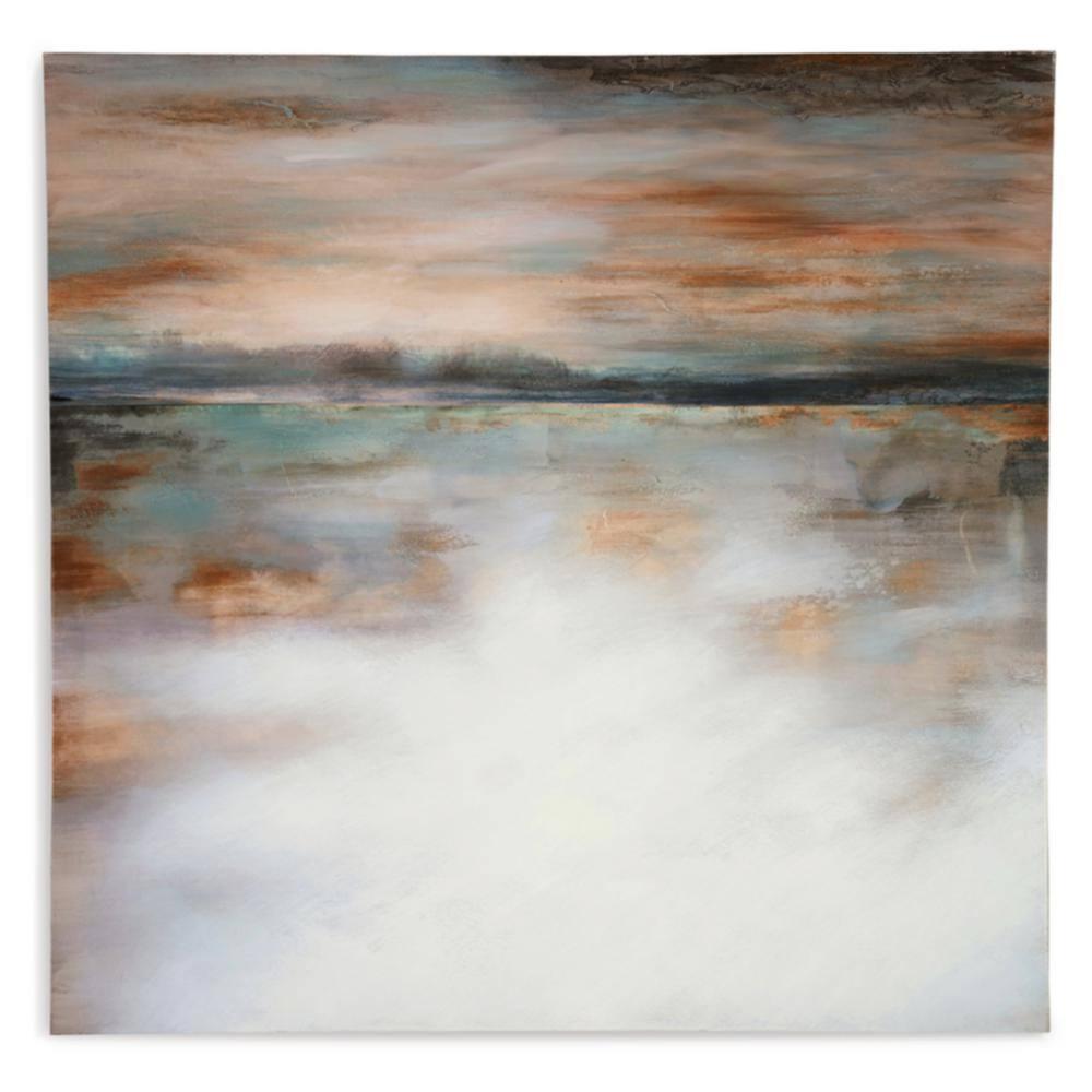 Signature Design by Ashley Contemporary Weatheridge Wall Art  Multi