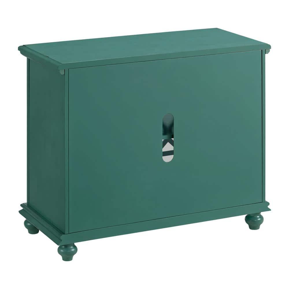 Martin Svensson Home Elegant Small Spaces TV Stand, Teal