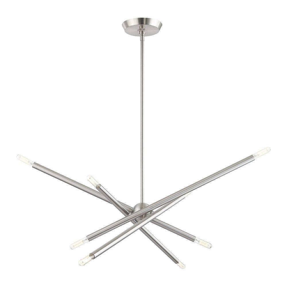Livex Lighting Soho 8 - Light Chandelier in  Brushed Nickel