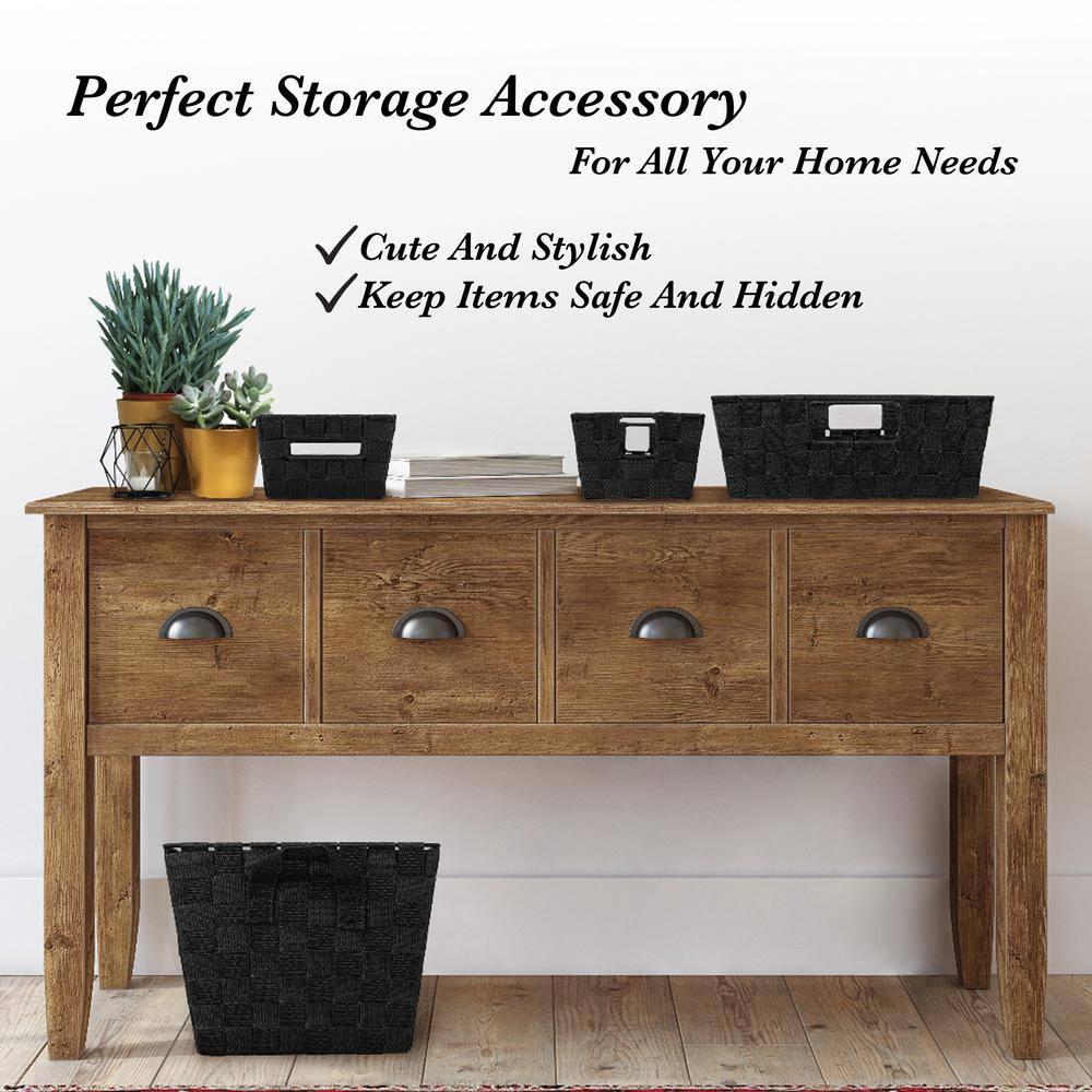 Simplify Simplify Plastic Decorative Bins