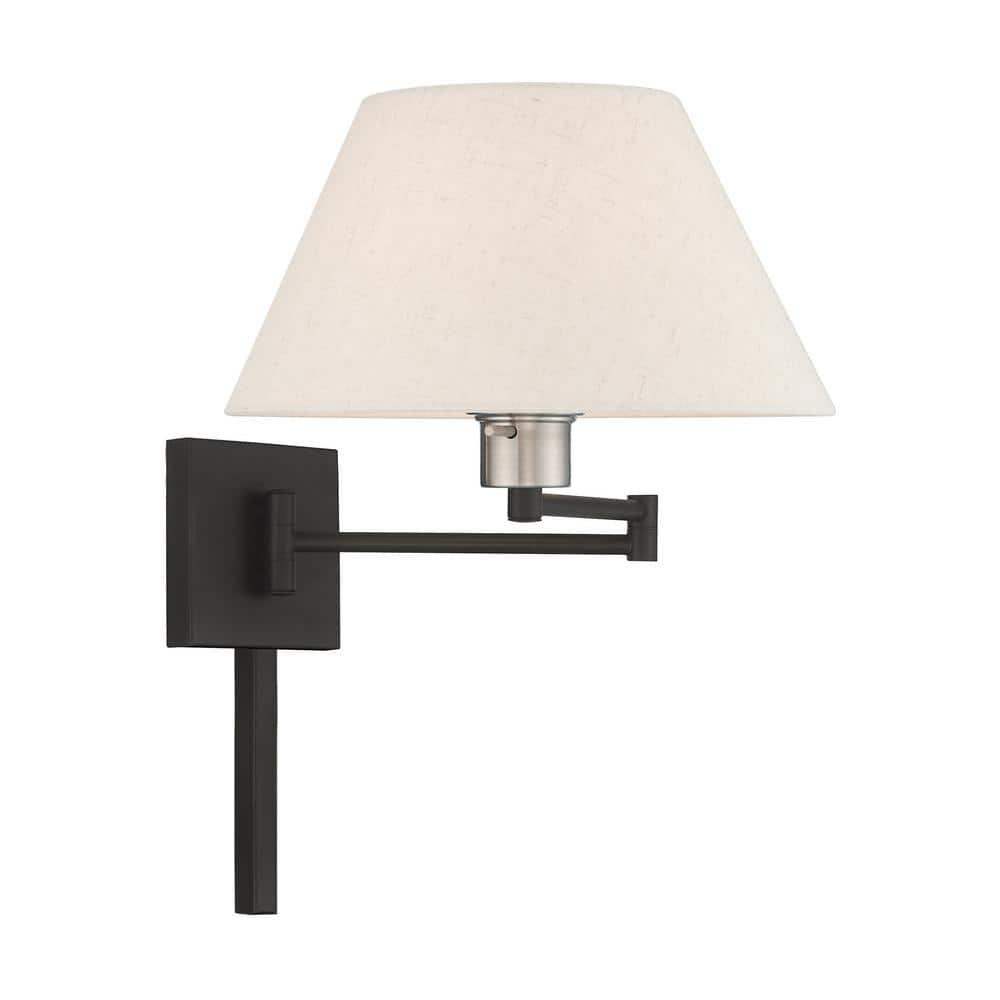 Livex Lighting 1 - Light Wall Light in  Black