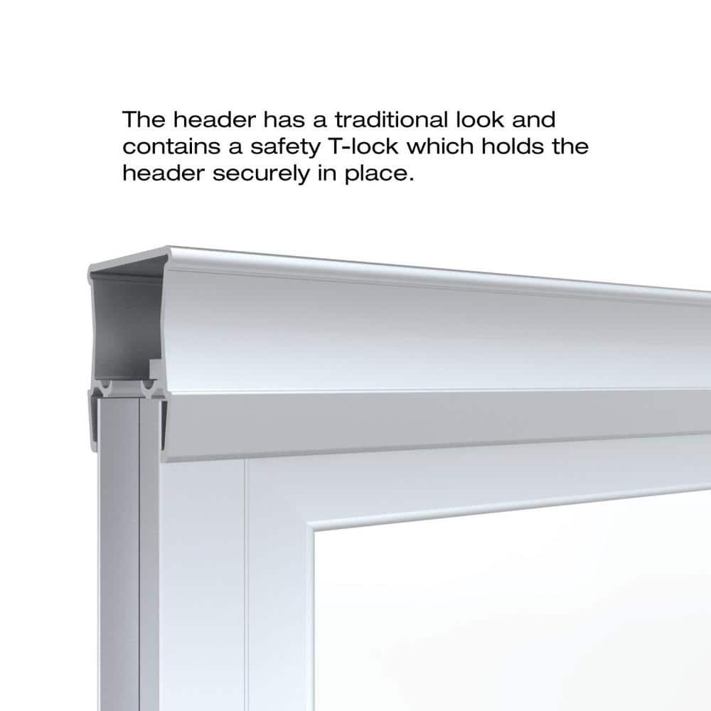 Basco Deluxe 45.75" W x 71.5" H Frameless Shower Door 7150-46RNBN