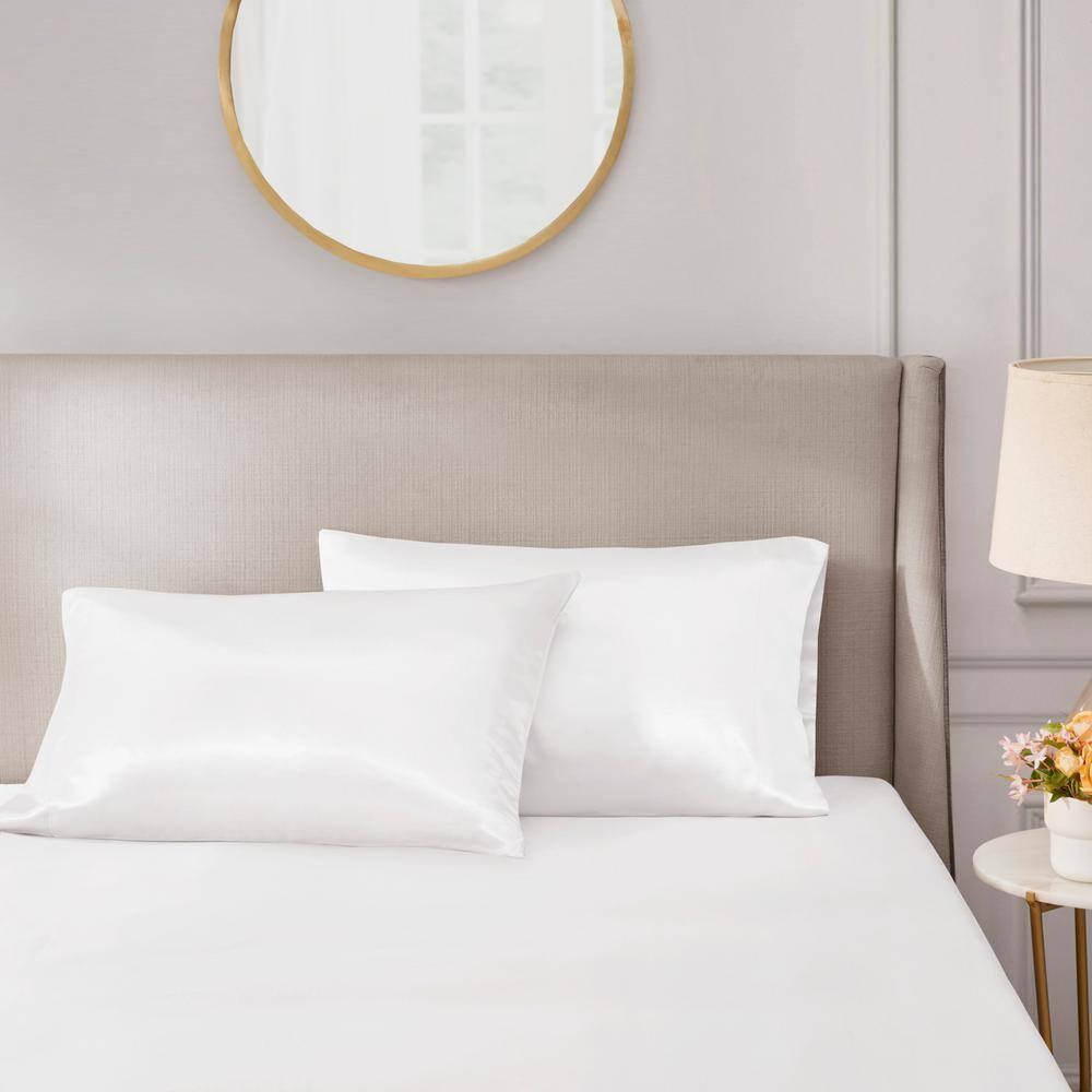 Madison Park Essentials Satin Luxury 2PC Pillowcases (Set of 2)