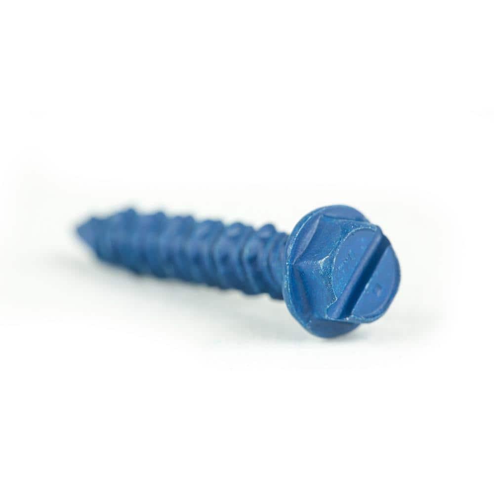 Tapcon 1/4-in x 3-1/4-in Concrete Screws Anchors 150 -Pack