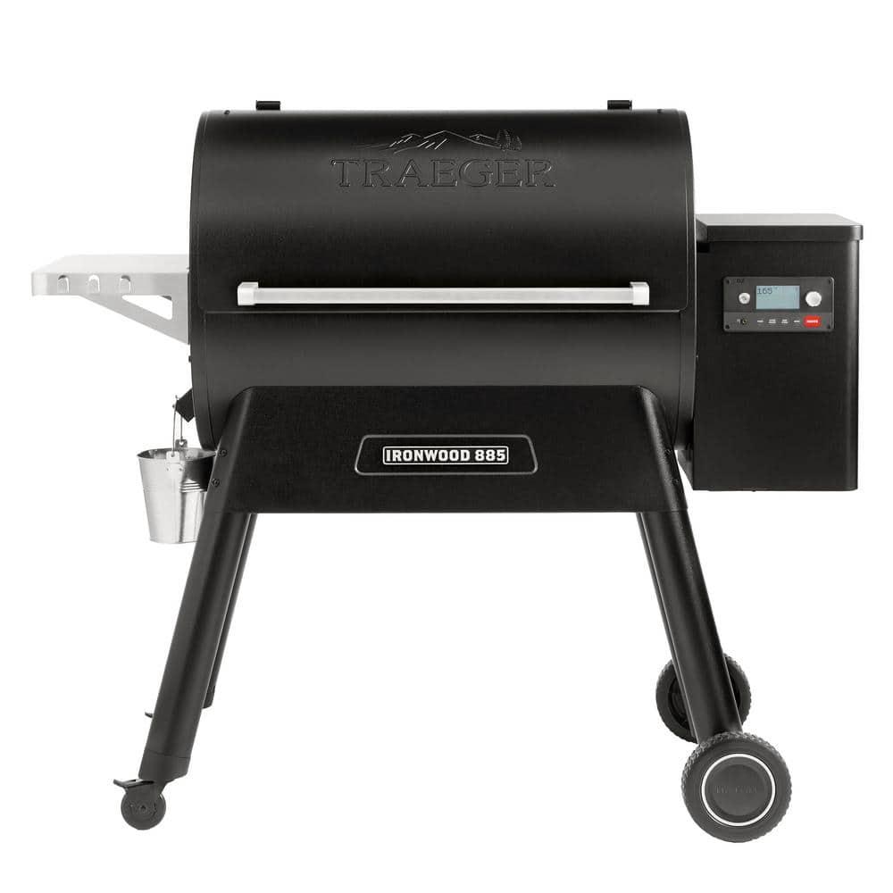 Traeger TFB89BLF Ironwood 885 Black Wood Pellet Grill