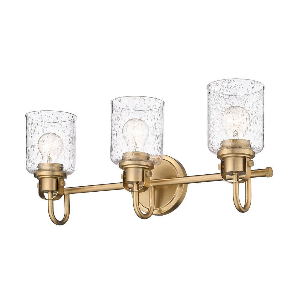 Z-Lite Kinsley 3 - Light Vanity in  Heirloom Gold