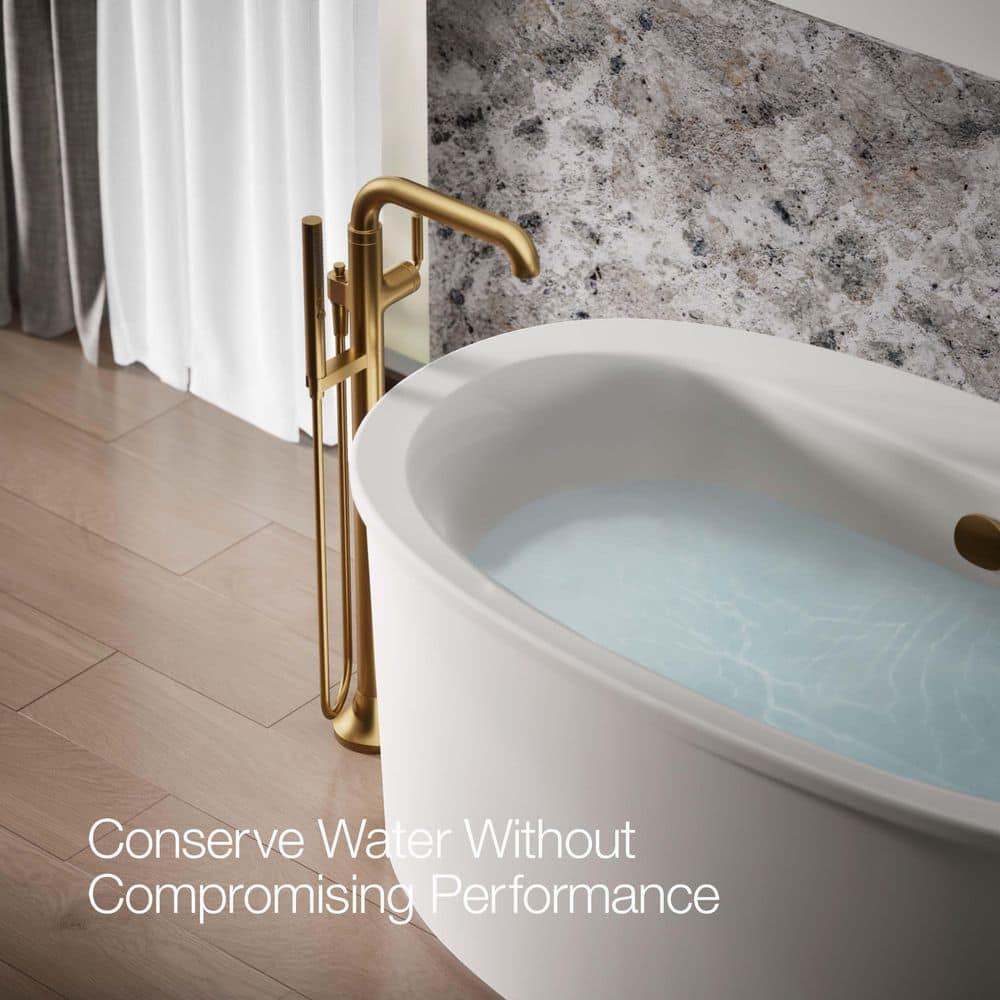 Tone Floor Mounted Clawfoot Tub Faucet