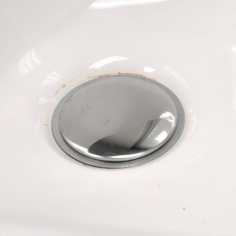 Danco 88952 Sink Hole Cover, Plastic/Stainless Steel