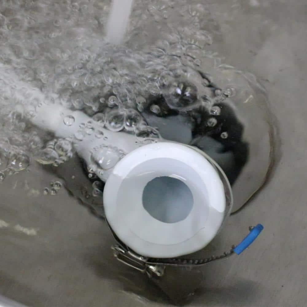 Danco White Plastic 1 settings Handheld Showerhead 2.2 gpm