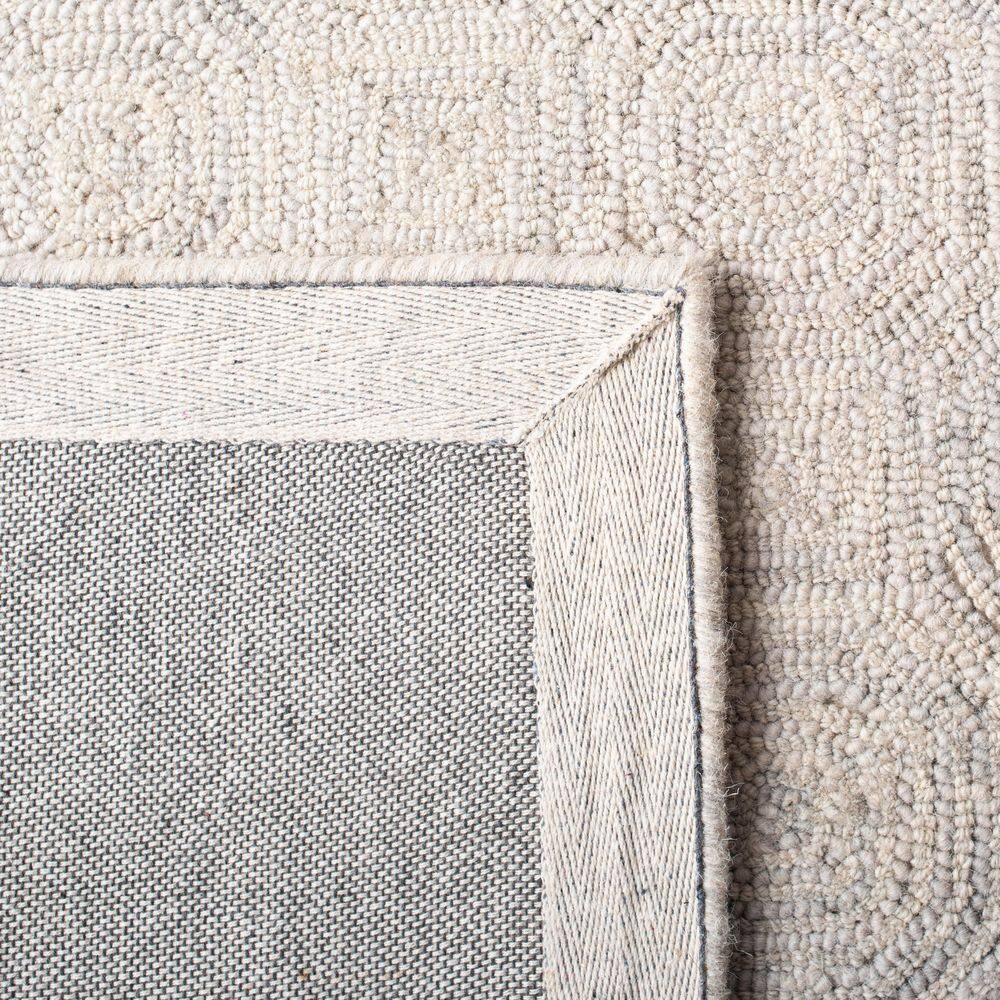 Micro-Loop MLP527 Hand Tufted Area Rug - Silver/Grey - 8'9"x11'9" - Safavieh.