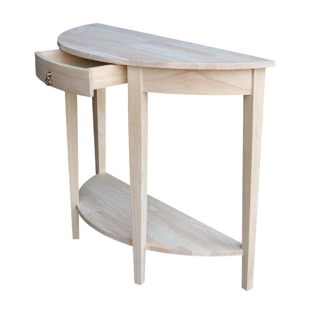 IC International ConceptsHalf Moon Console Table