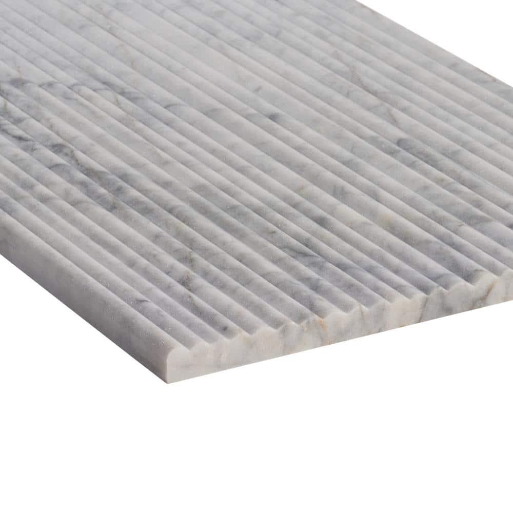 12'' W x 24'' L Marble Singular Tile
