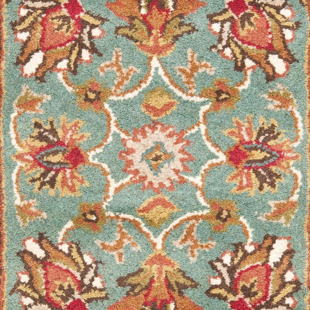 Heritage HG812 Handmade Accent Rug - 2'x3' - Blue/Brown - Safavieh