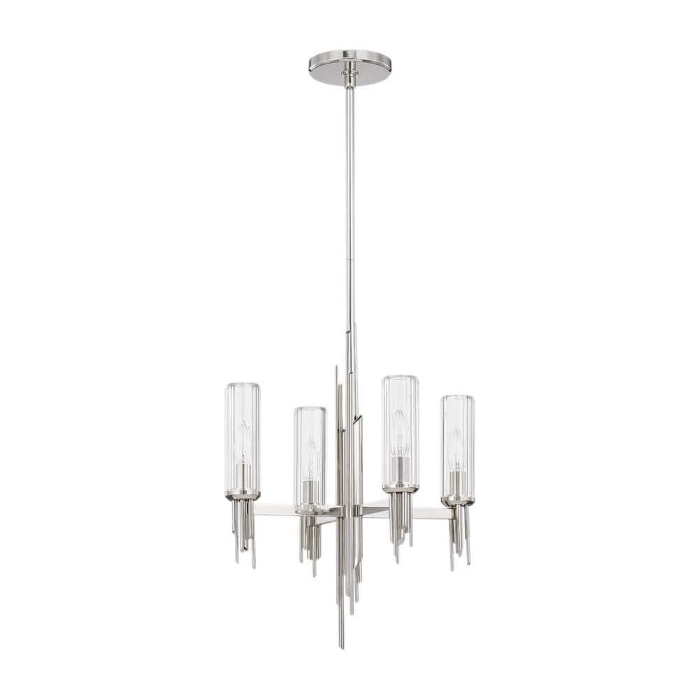 Alora Lighting Torres 4 - Light Modern Linear Chandelier