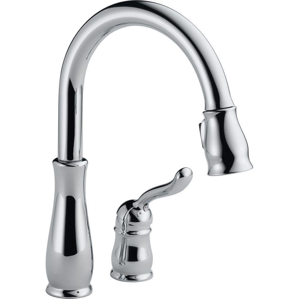 Leland Single Handle Widespread Kitchen Faucet with Optional Soap Dispenser