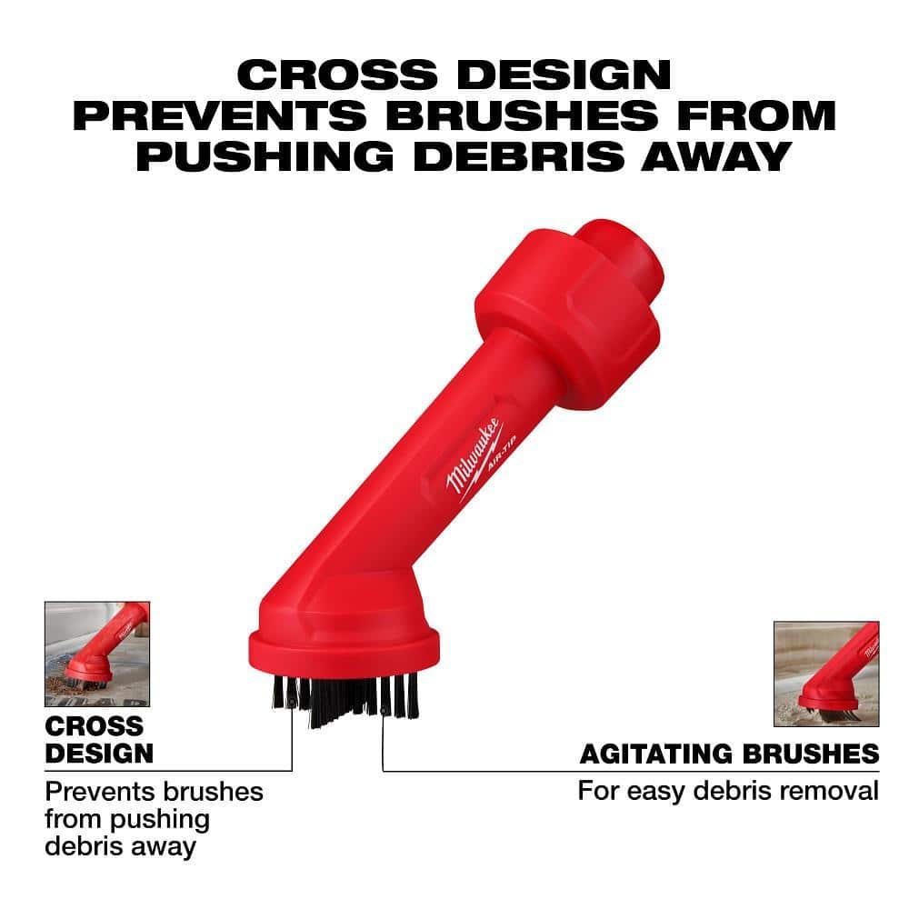 Milwaukee Tool AIR-TIP Cross Brush Tool