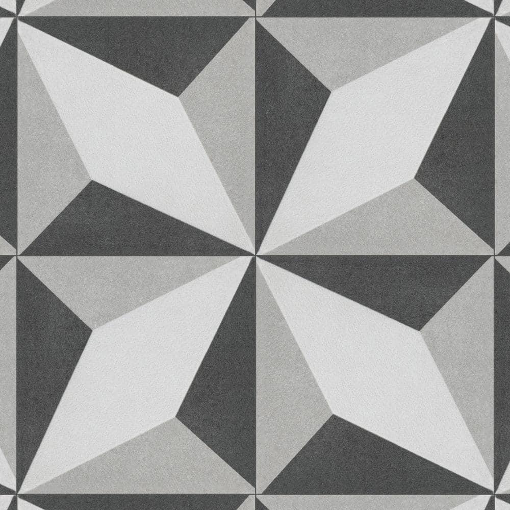 Merola Tile Twenties 4" x 4" Ceramic Patterned Wall & Floor Tile