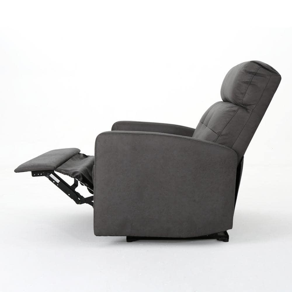 Halima 2-Seater Recliner - Slate - Christopher Knight Home: Upholstered Polyester, Hardwood Frame, 500lb Capacity