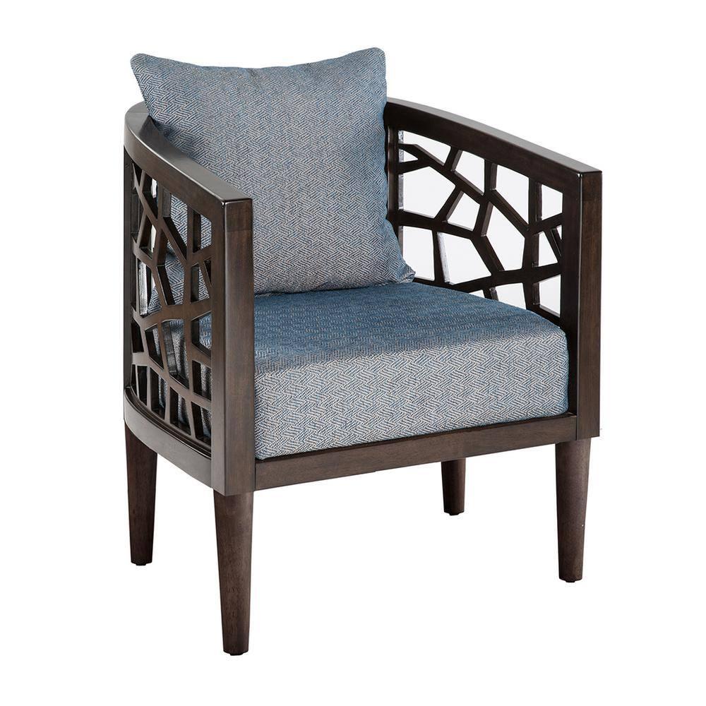 Pierre 27" W Polyester Barrel Chair