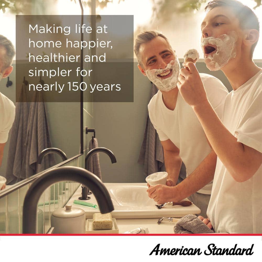 American Standard Exposed Yoke Wall-Mount Utility Faucet with Metal Lever Handles in Polished Chrome