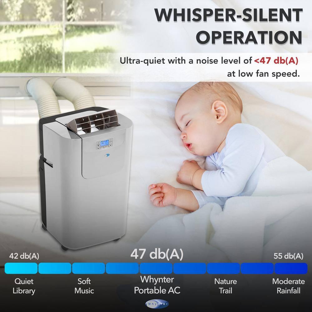 Whynter Whynter Elite 12000 BTU Dual Hose Portable Air conditioner and Heater for 400 sq. ft.
