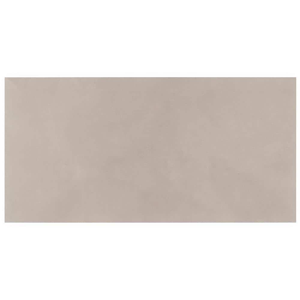 Ryx 15.74 in. x 31.49 in. Matte Porcelain Concrete Look Floor and Wall Tile (13.77 Sq. Ft. / Case)
