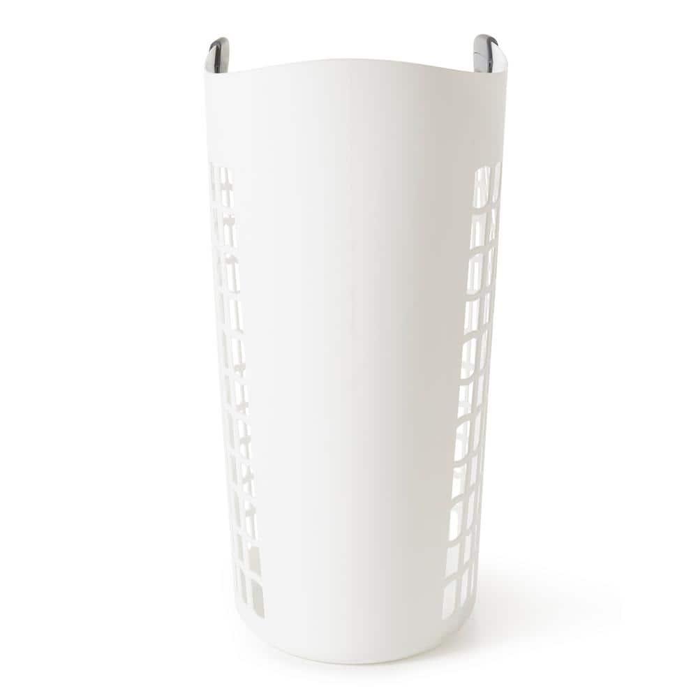 Gracious Living Plastic Laundry Hamper with Handles