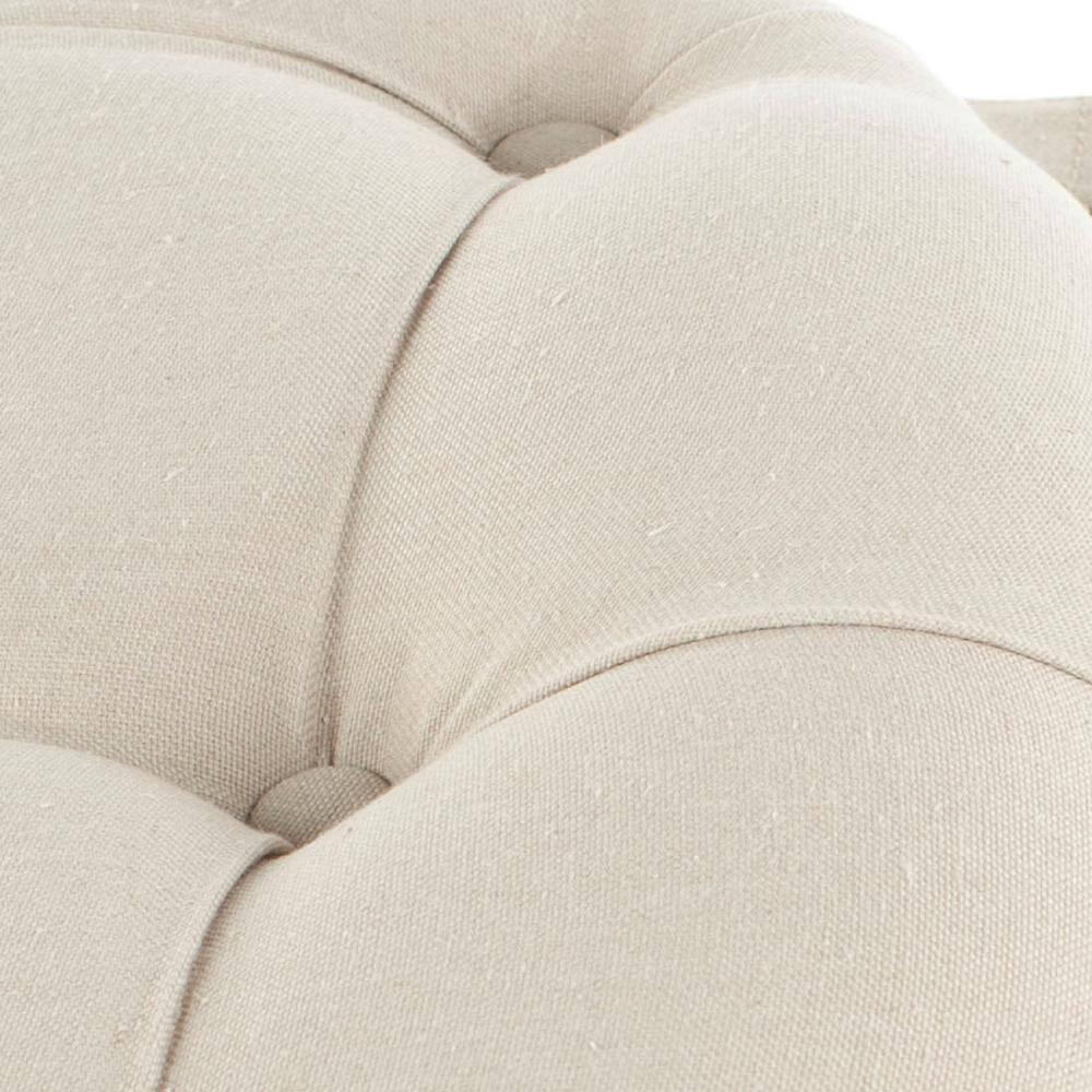 Tanisha Shoe Storage Ottoman - Off White - Safavieh