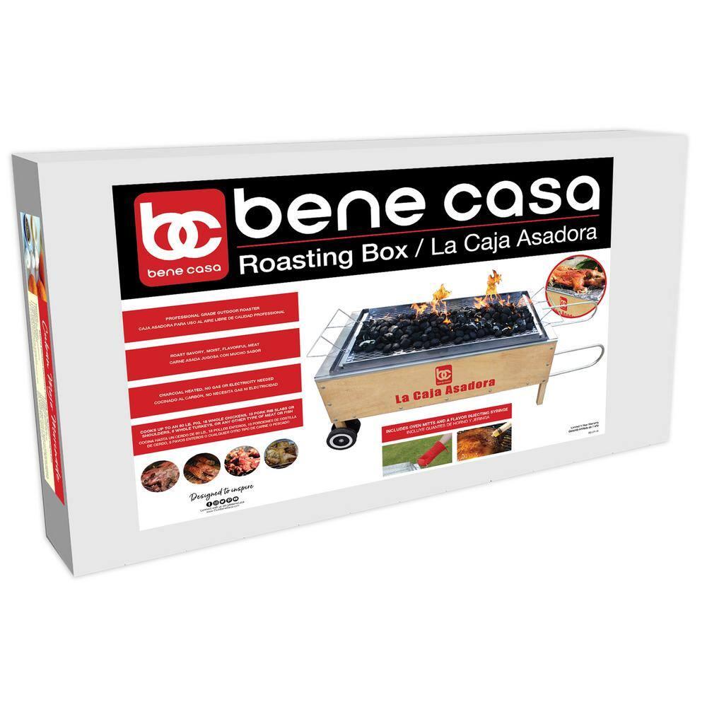 BC Classics Bene Casa Caja Asadora Large Pit Barbecue Portable Pig Roaster