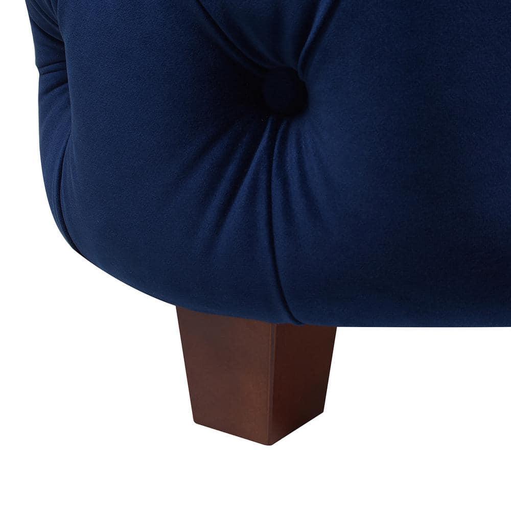 Jennifer Taylor Home Brooklyn Tufted Bed, King, Navy Blue
