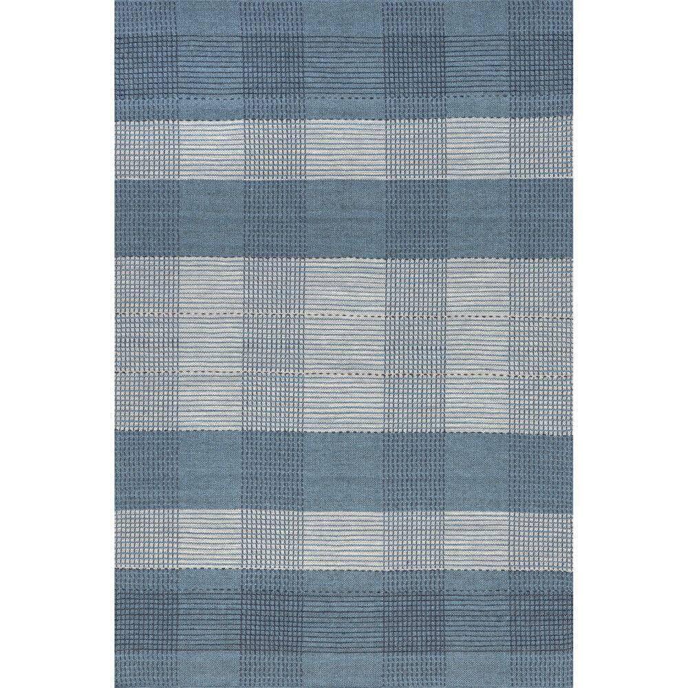 Hurley Plaid Wool Area Rug