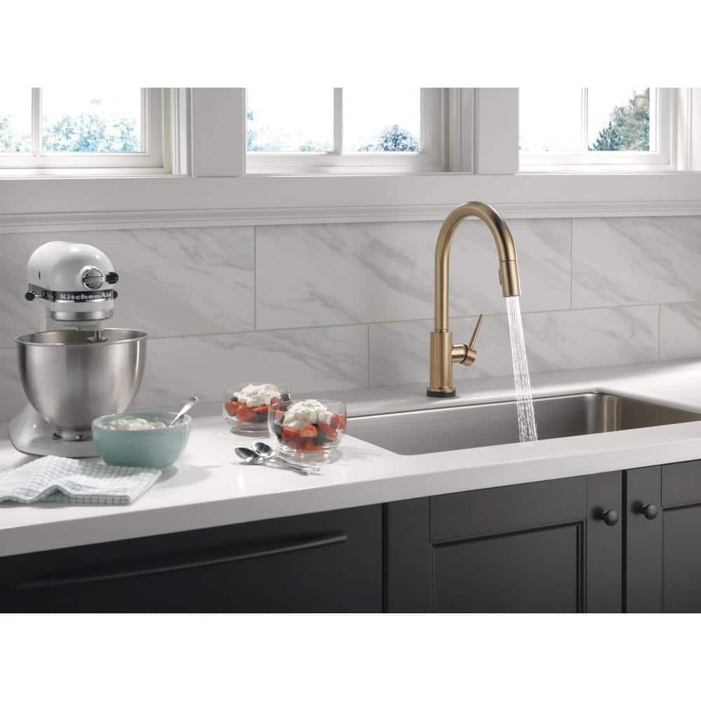 Trinsic Pull Down Sprayer Touch Kitchen Sink Faucet, Touch Control Kitchen Faucet
