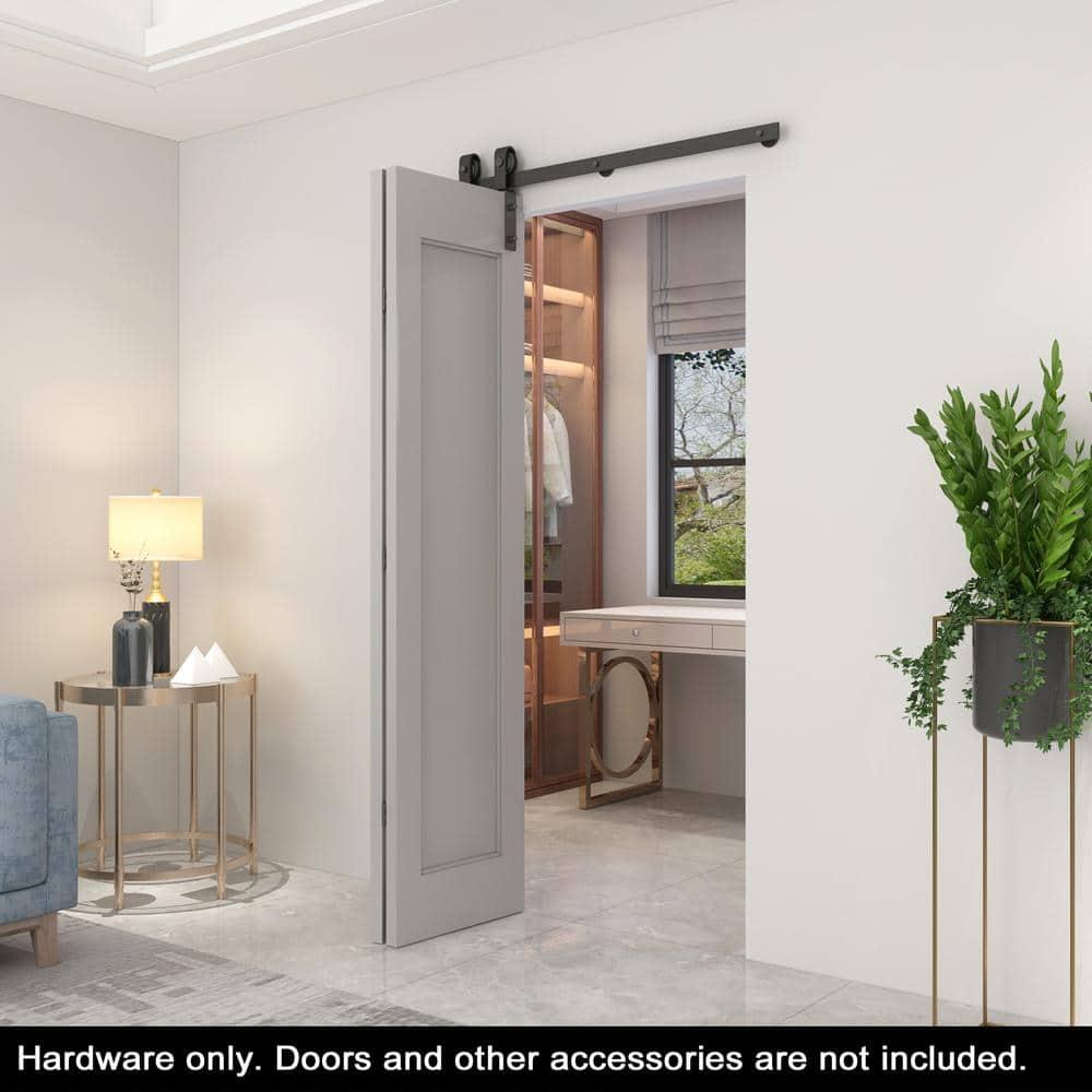 Calhome Standard Single Door Barn Door Hardware Kit