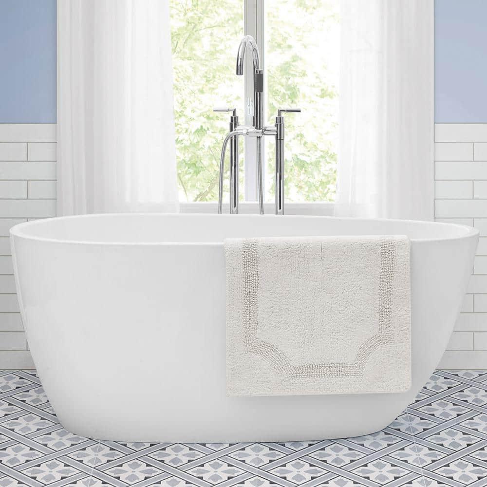 Laura Ashley Laura Ashley Reversible Cotton Bath Rug