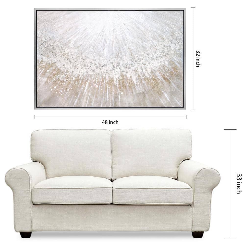 Empire Art Direct " Silver Pellets Textured Metallic " by Martin Edwards