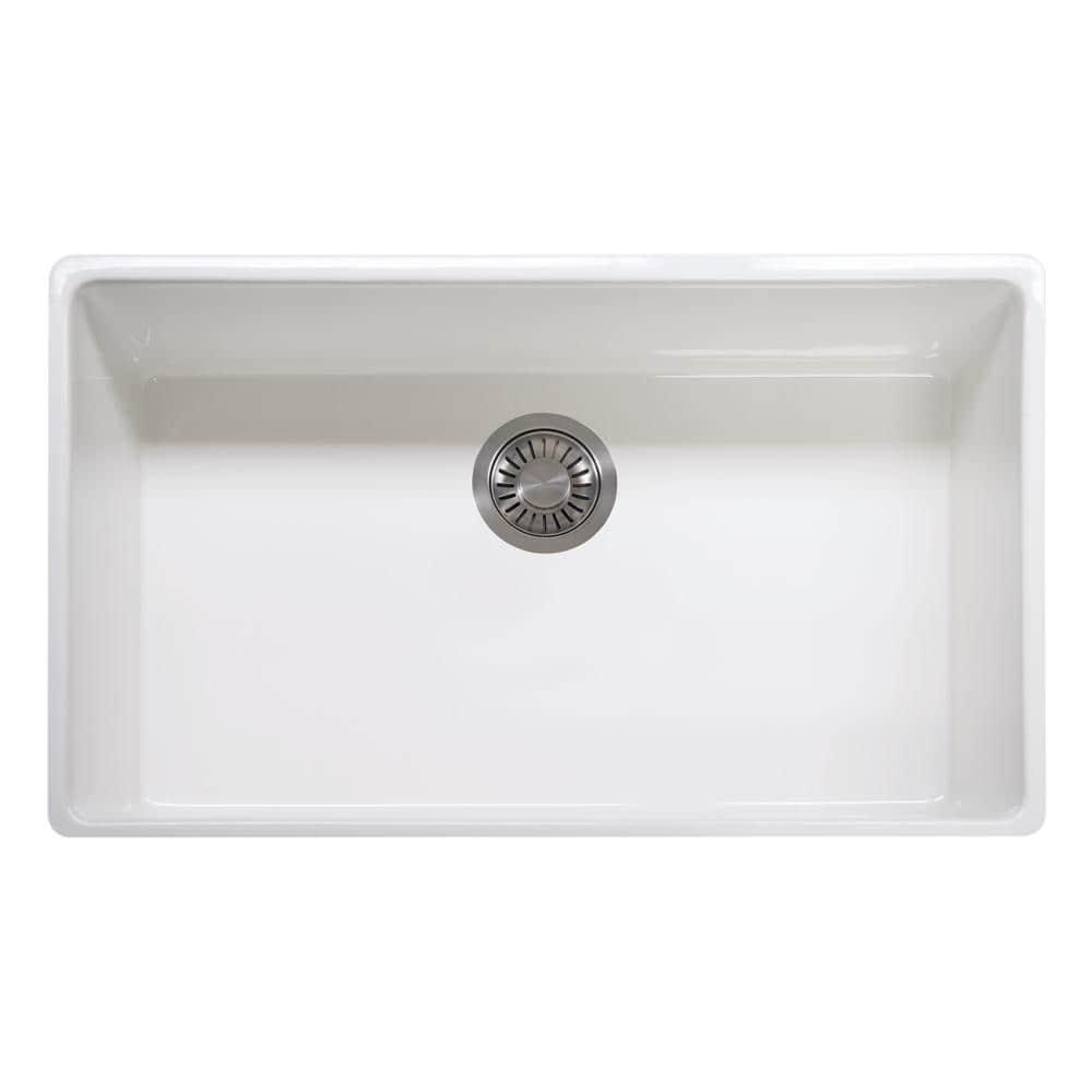 Farmhouse 33" L x 20" W Apron Kitchen Sink
