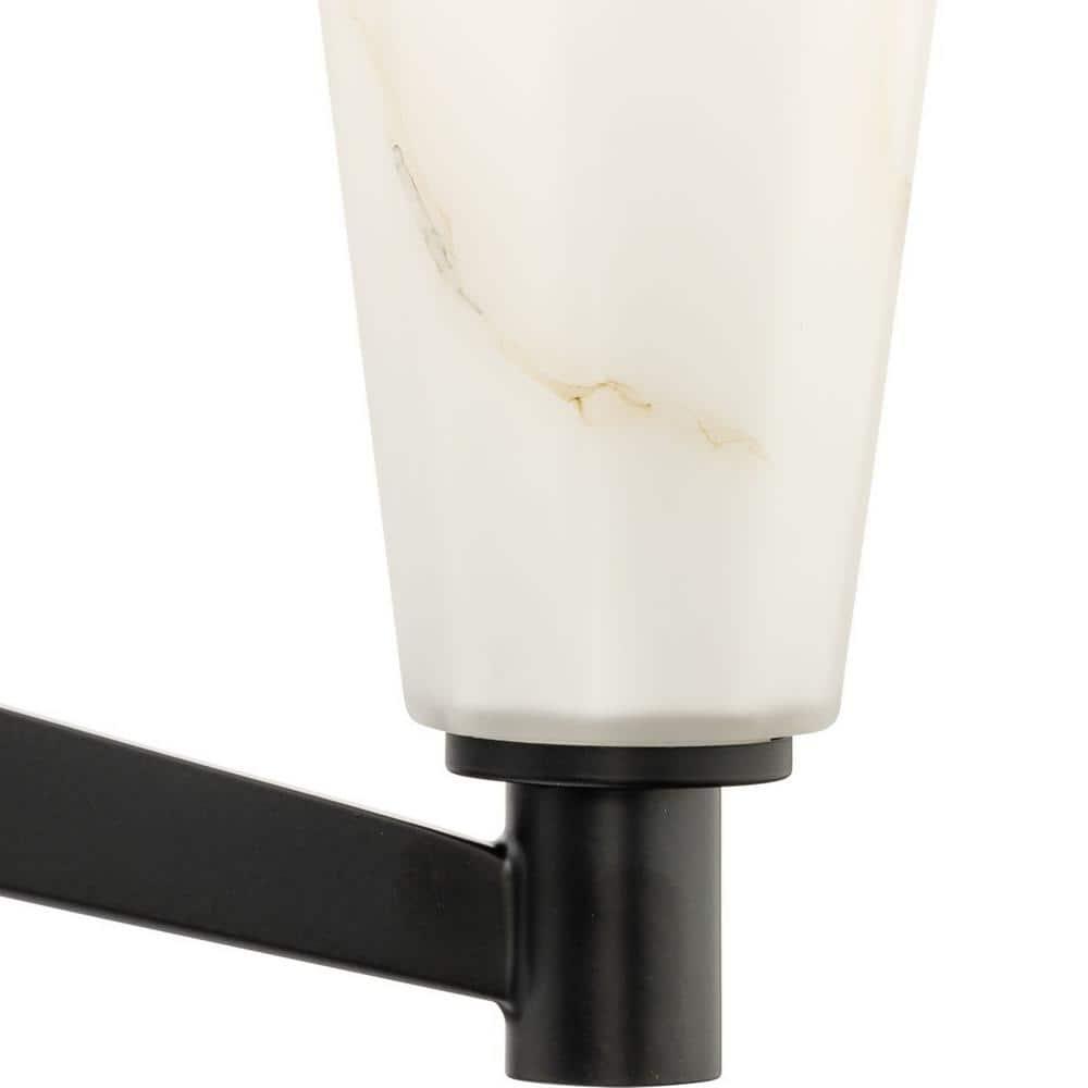 Progress Lighting Tosca 6 - Light Chandelier in  Matte Black