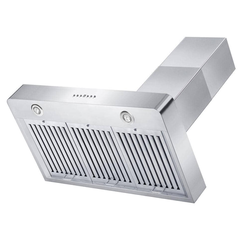 ZLINE ZLINE 36 in. Ducted Wall Mount Range Hood in DuraSnow Stainless Steel (8KF2S-36) KF2-36