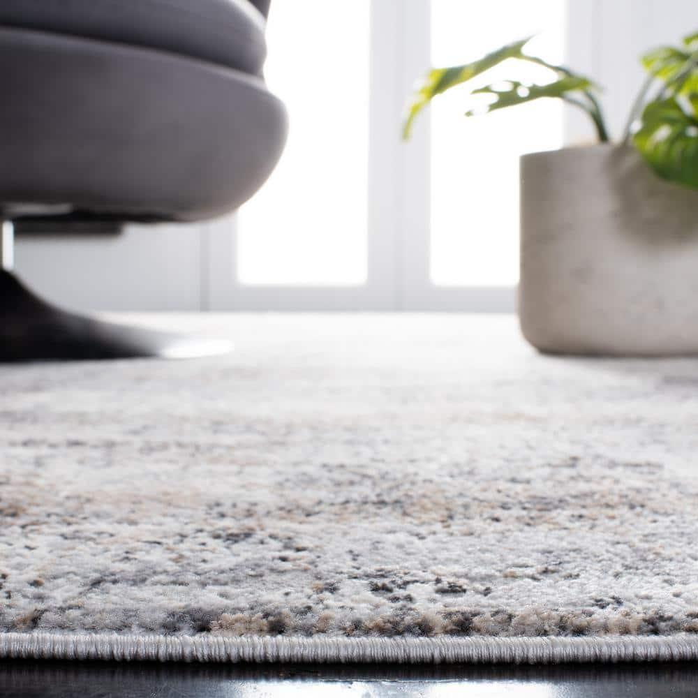 Amelia ALA463 Power Loomed Area Rug - Grey/Gold - 8'9"x11'9" - Safavieh.