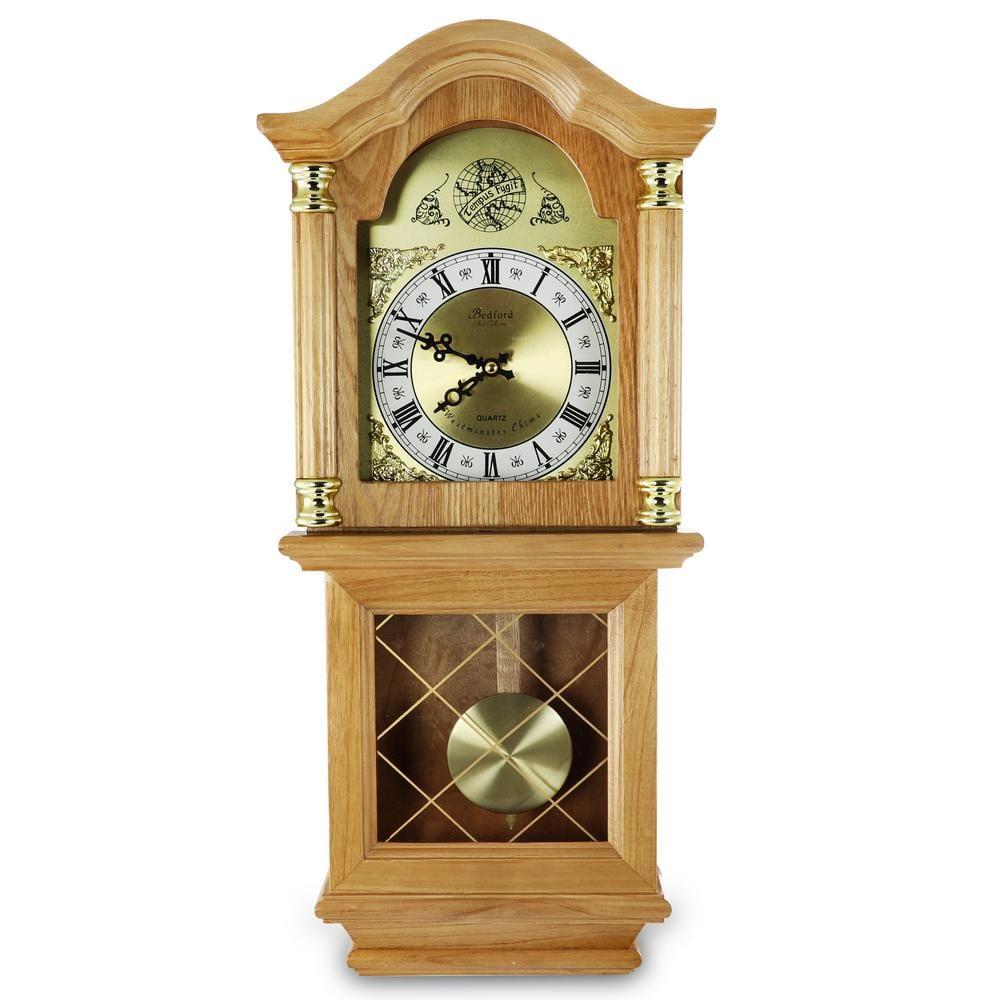 Bedford Clocks Bedford Clock Collection Solid Wood Wall Clock