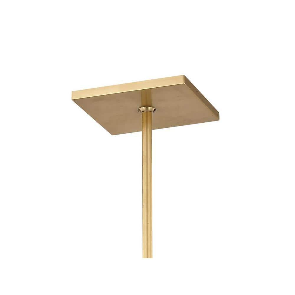 Crystorama Lighting Truax 3 - Light Pendant in  Aged Brass