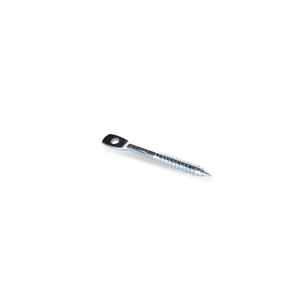 TOOLPRO 05015 Professional Eye Lag Screw, Carbon Steel, Zinc, 100 Pack