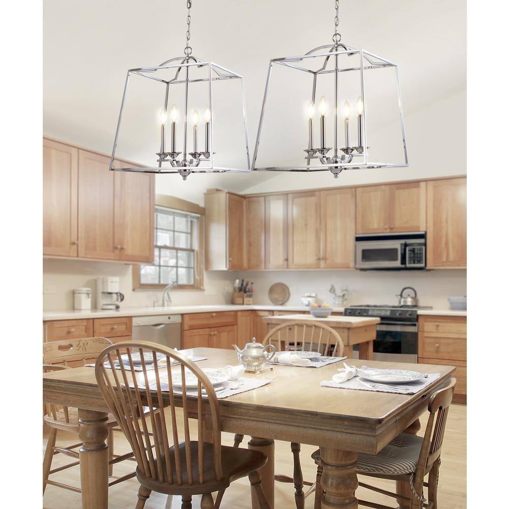 Hartlepool 4 - Light Lantern Chandelier
