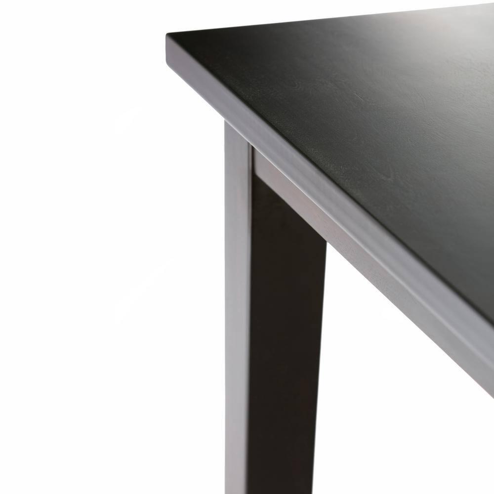 Simpli Home Eastwood Solid Wood Dining Table, Contemporary Style