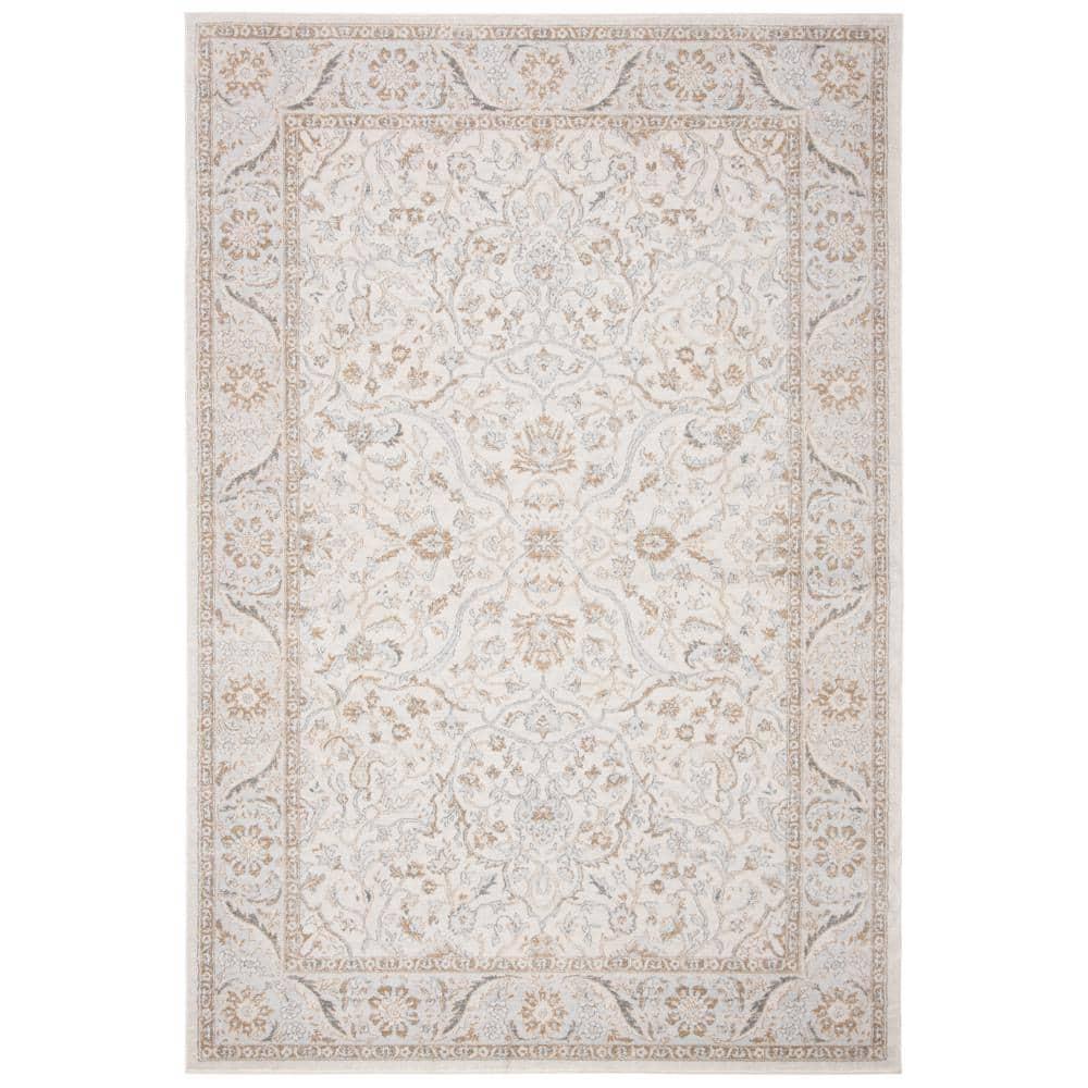 Isabella ISA912 Power Loomed Area Rug - Cream/Beige - 8'x10' - Safavieh.