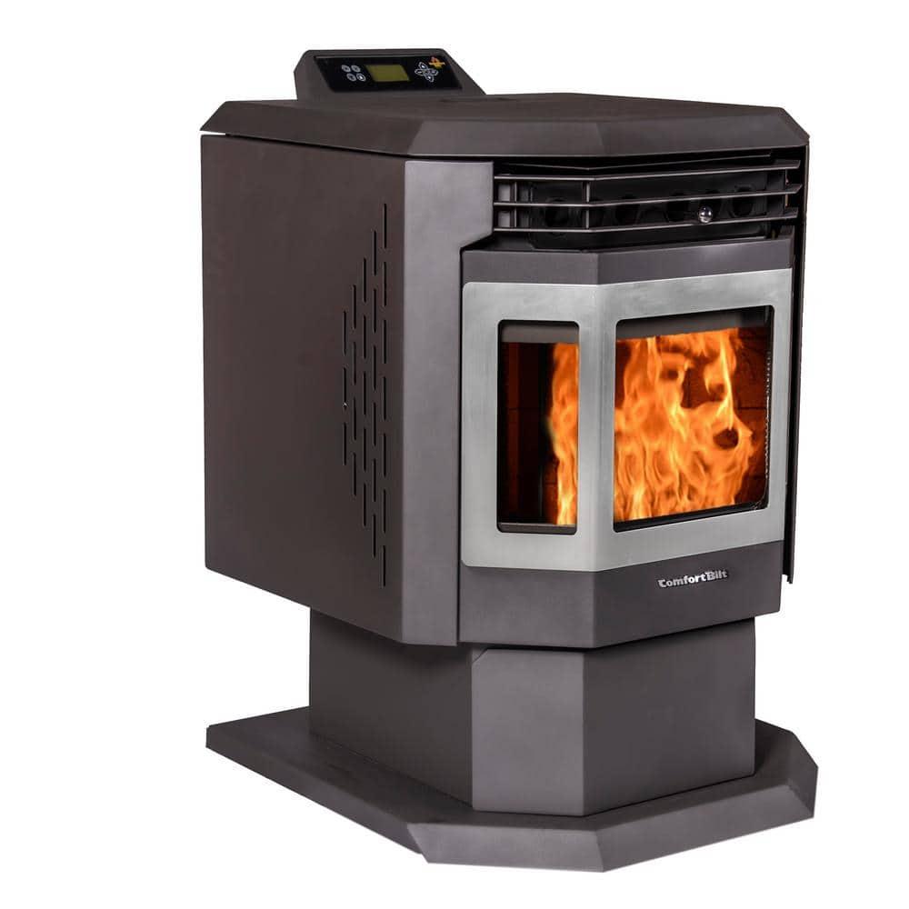 ComfortBilt Pellet Stoves HP21-Black-SS Pellet Stove