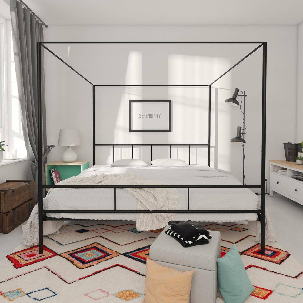 Marion Metal Canopy Bed