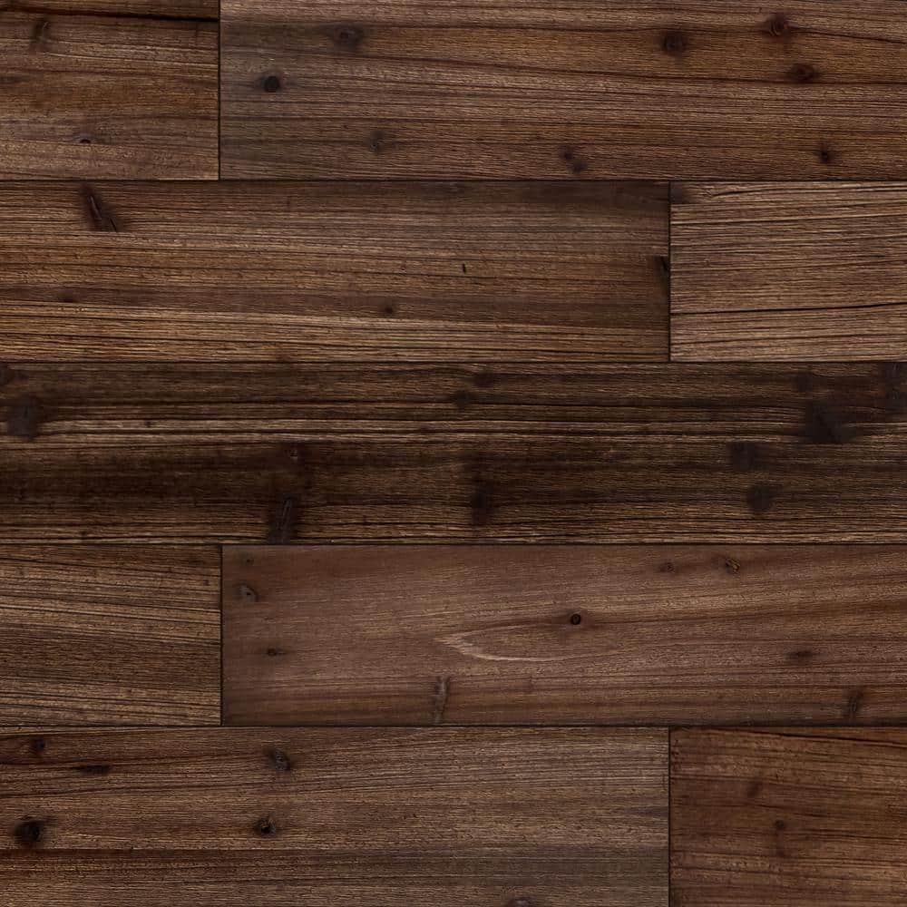 47.25" L x 4.75" W Solid Barn Wood Wall Planks Decorative Wall Paneling